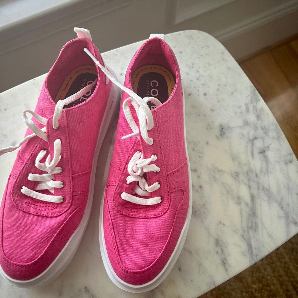 Cole Haan Pink Sneakers SZ 7